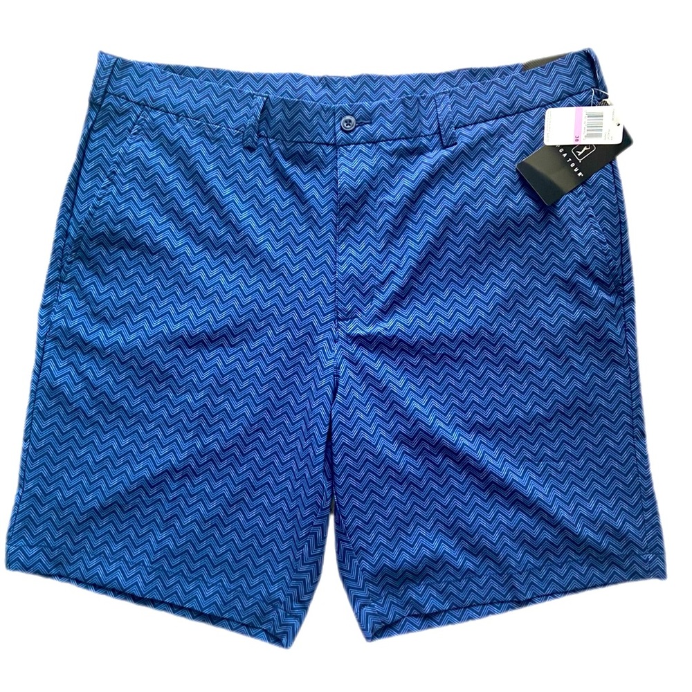 NWT PGA Tour Golf Shorts Peacoat Caban Size 38